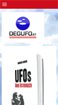 Mobile Screenshot of degufo.at